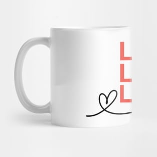 Let love lead ❤️1, Lifestyle Design Mug